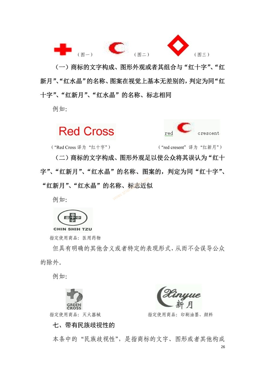 商標(biāo)審查及審理標(biāo)準(zhǔn)2016版_頁面_026 商標(biāo)審查及審理標(biāo)準(zhǔn)2016版_頁面_026