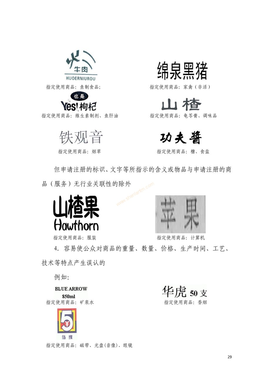 商標(biāo)審查及審理標(biāo)準(zhǔn)2016版_頁面_029 商標(biāo)審查及審理標(biāo)準(zhǔn)2016版_頁面_029