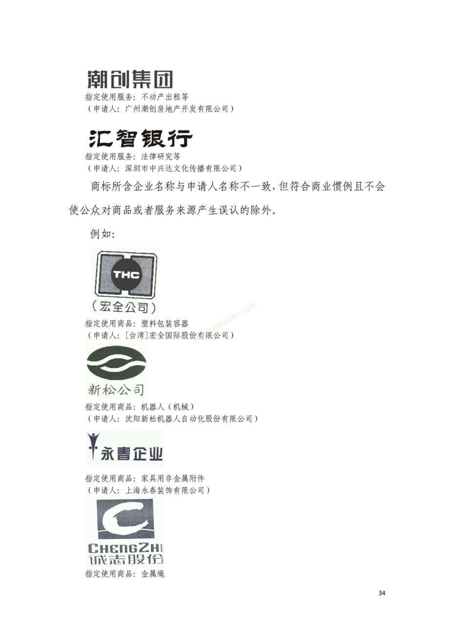 商標(biāo)審查及審理標(biāo)準(zhǔn)2016版_頁面_034 商標(biāo)審查及審理標(biāo)準(zhǔn)2016版_頁面_034