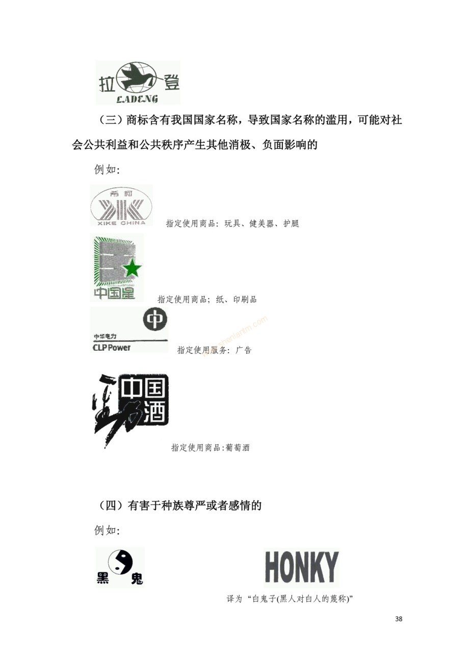 商標(biāo)審查及審理標(biāo)準(zhǔn)2016版_頁面_038 商標(biāo)審查及審理標(biāo)準(zhǔn)2016版_頁面_038